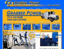 Tablet Screenshot of grabberpower.com
